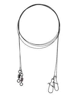 Mikado Jaws Tungsten Leader 2-pack