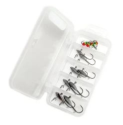Jasu Ice Fishing Jig Head Assortment For Perch 12 Pcs.