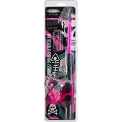 Fladen Vildmark Start Pink Spinning Reel Set 165cm Tele