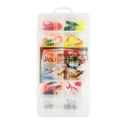 Jasu Sirppi Jig Assortment 5 Cm 40 Pcs. + Jig Heads