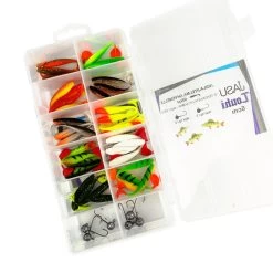 Jasu Louhi Jig Assortment 6 Cm 30 Pcs. + Jig Heads