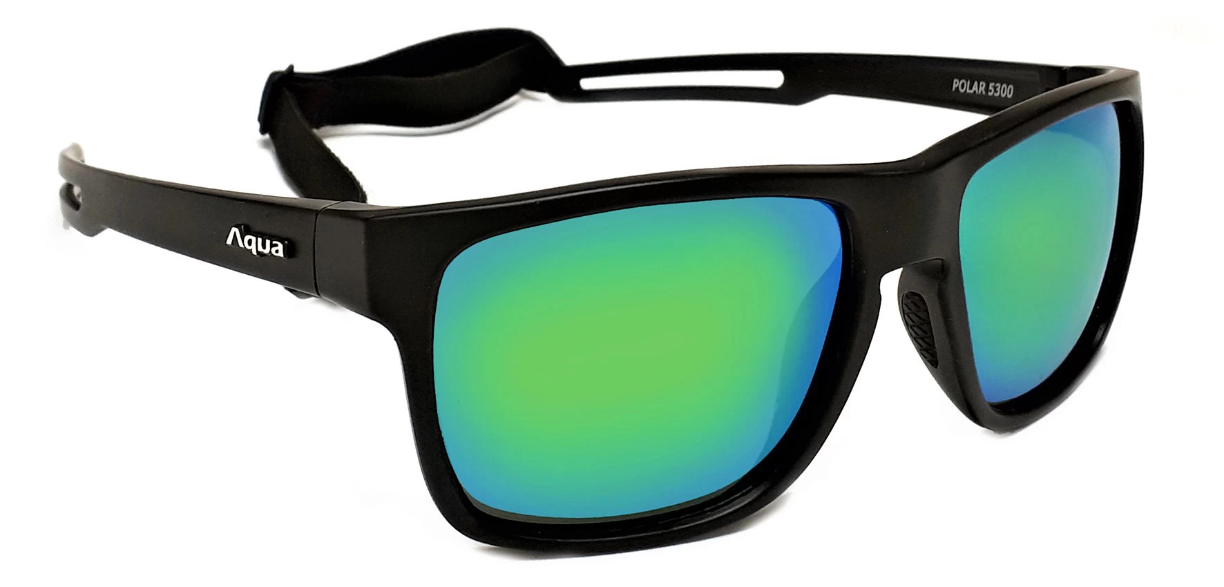 Aqua Polar Sunglasses, Mirror Green 3 Aqua Polar Sunglasses, Mirror Green