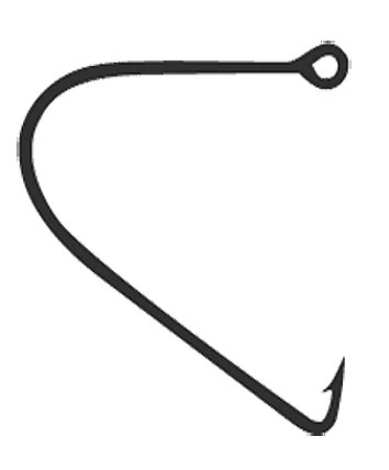 Mustad Pike Hook 3-pack 3 Mustad Pike Hook 3-pack