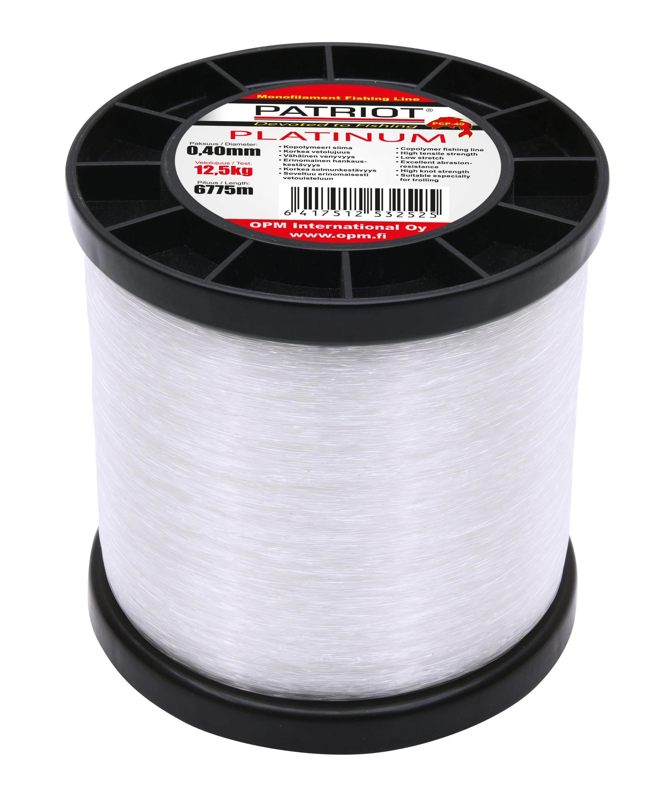 Patriot Platinum Monofilament Line 3 Patriot Platinum Monofilament Line