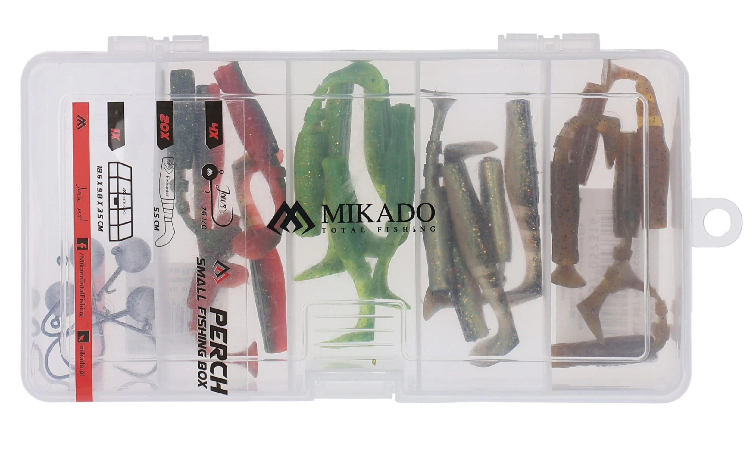 Mikado Perch Small Jig Assortment 3 Mikado Perch Small Jig Assortment
