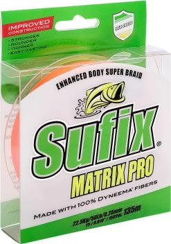 Sufix Matrix Pro Braid 135 M, Orange
