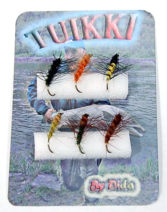 Dida Super Pupa Fly Assortment, 6-Pack 3 Dida Super Pupa Fly Assortment, 6-Pack