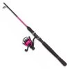 Fladen Xtra Flexx Pink Spinning Reel Set With Line