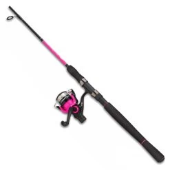 Fladen Xtra Flexx Pink Spinning Reel Set With Line