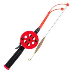 Fisherman Ice Fishing Rod With Double Tip + Jig
