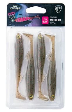 Fox Rage Slick Shad Ultra UV 11 Cm Jig 4-pack