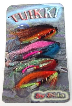 Dida Tube Fly Assortment, 4-Pack