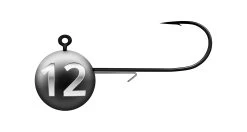 K.P Baits Jig Head Round 12 G 4-Pack