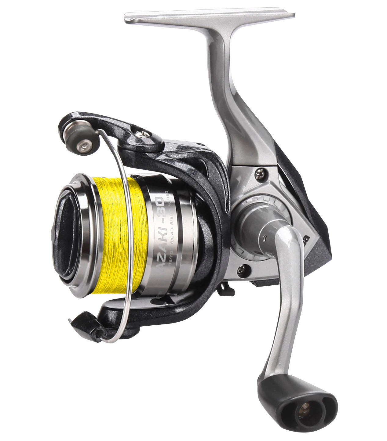 Okuma Azaki Spinning Reel With Braided Line 3 Okuma Azaki Spinning Reel With Braided Line