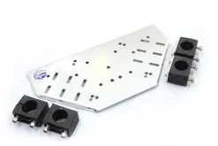 Roster Downrigger Corner Platform, Stainless Steel, Made In Finland