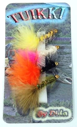 Dida Wolly Bugger Fly Assortment, 4-Pack