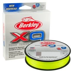Berkley X9 Flame Green 150 M Braided Line