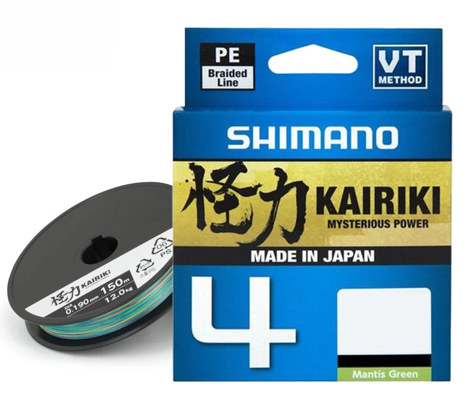 Shimano Kairiki 4 Multicolor 300 M Braided Line 3 Shimano Kairiki 4 Multicolor 300 M Braided Line