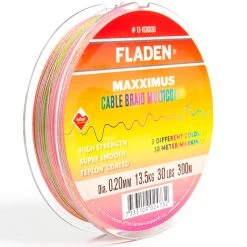 Maxximus Cable Braid Multicolor 1200 M Braided Line