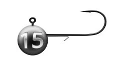 K.P Baits Jig Head Round 15 G 4-Pack