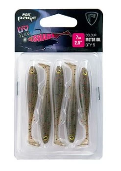 Fox Rage Slick Shad Ultra UV 7 Cm Jig 5-pack