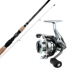 Okuma Alaris Spinning Reel Combo With Braided Line