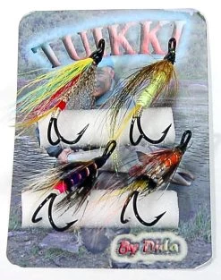 Dida Salmon Fly Assortment, 4-Pack