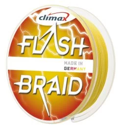 Climax Flash Braid Yellow 300 M Braided Line