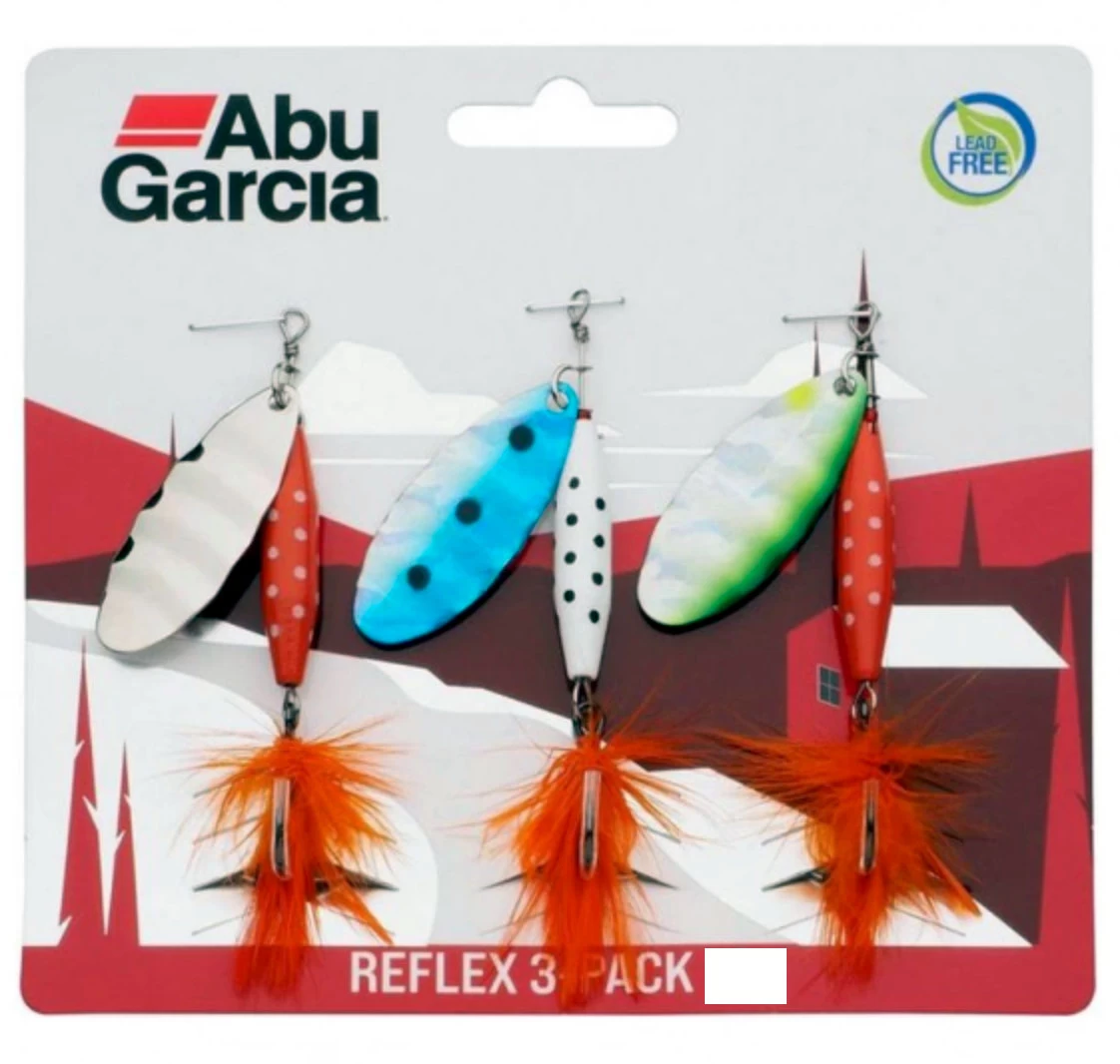 Abu Garcia Reflex 18 G 3-pack Spinner 3 Abu Garcia Reflex 18 G 3-pack Spinner